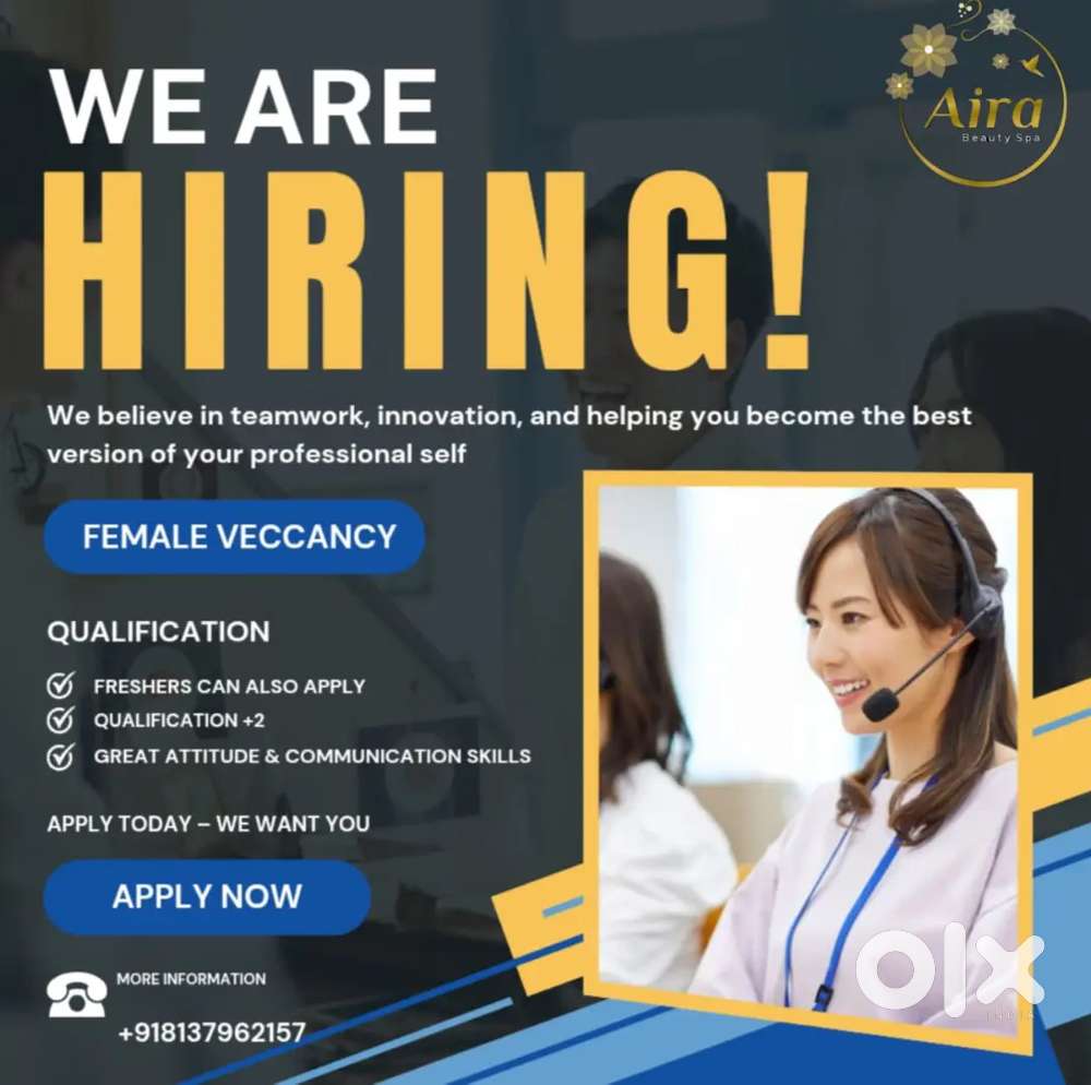 Require female telecallers