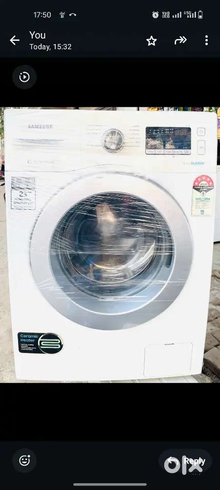 Automatic front load washing Machin