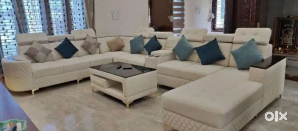 LUXURIOUS U TYPE SOFA MANUFACTURING AT ZAM ZAM FURNITURE