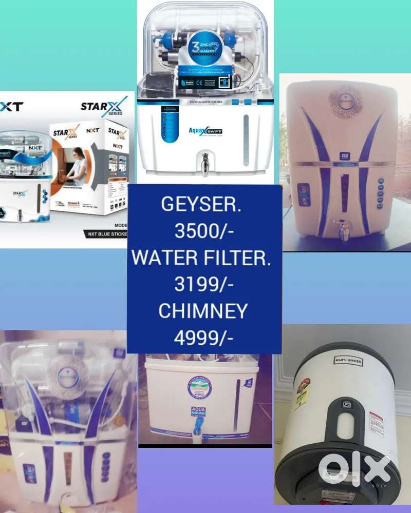 GEYSER गीजर, CHIMNEY, UNDER SINK RO, COMERCIAL RO, SALE & REPAIR