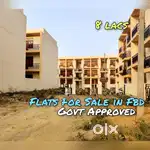 Flats 1 bhk starts From 8 lacs - loan Available