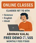 Online tution classes for students 1 to 8 class