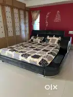 king size 6x6 low bed(cot) for sale !!