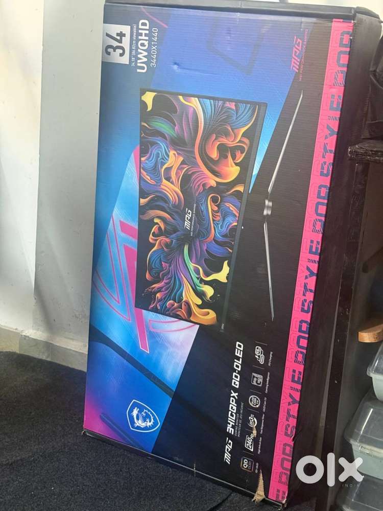 MSI MPG 341CQPX QD-OLED 34 Inch ( open box never used)