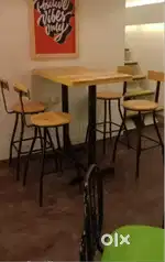 Brand new bar height tables and chairs for cafe & restaurants manufact