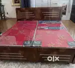 Thursday specail- New Double bed with box 7000 Finace Available