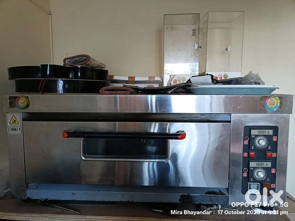 Cake single deck oven