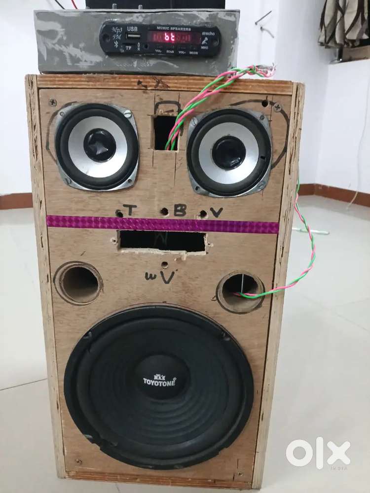 Bluetooth power ful amplifier with speaker