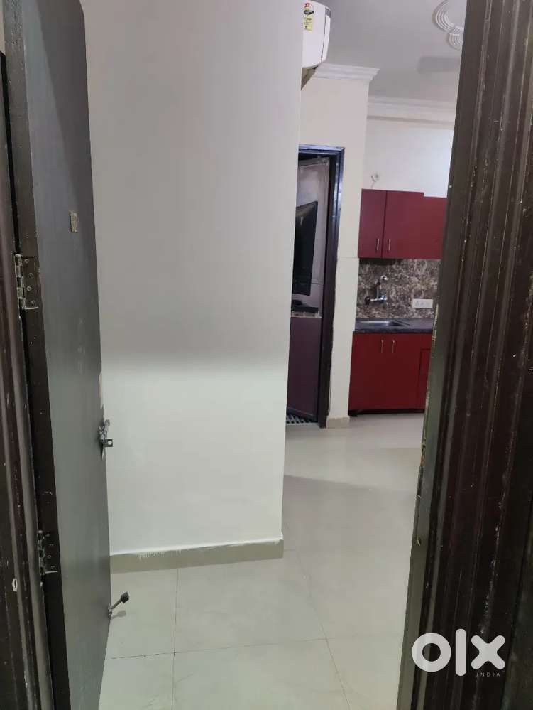 1RK set fully furnished avail at sec-43 near Queen plaza mkt for 12k