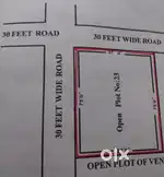 2.5 guntas semi commercial for sale near nature cure hospital