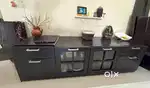 Wall Unit Storage + TV Unit + Cabinet - Premium Quality