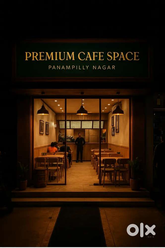 Panampilly Nagar - RESTOCAFE Space - 250 sqft -Juice/Cafe - Sale 5L