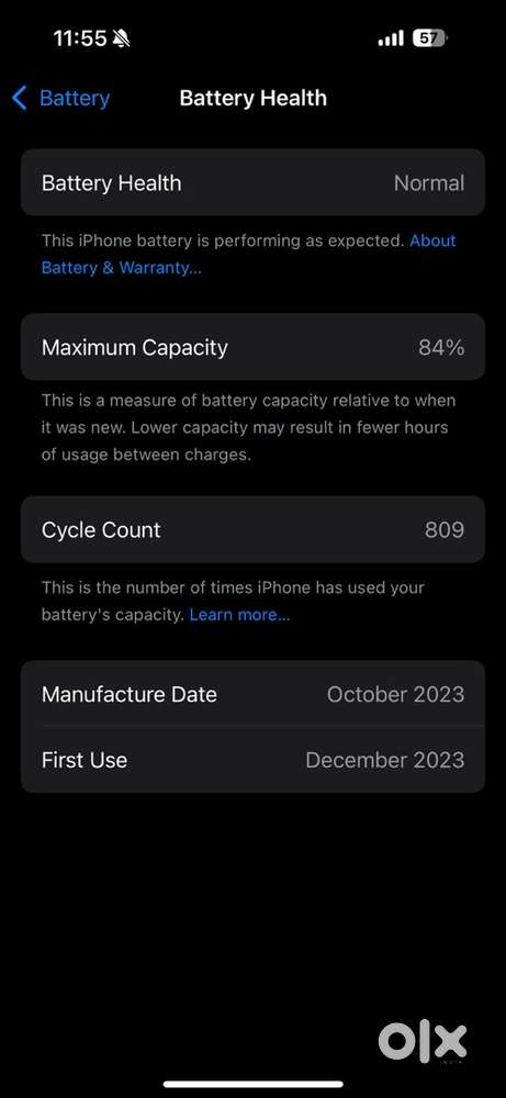 I phone 15 pro 128gb