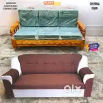Wooden sofa set new WOODEN SOFA SET OFFER SALE KNEFR 85se
