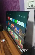 43 Google tv 3 Years Warranty Left with Bill and warranty Card