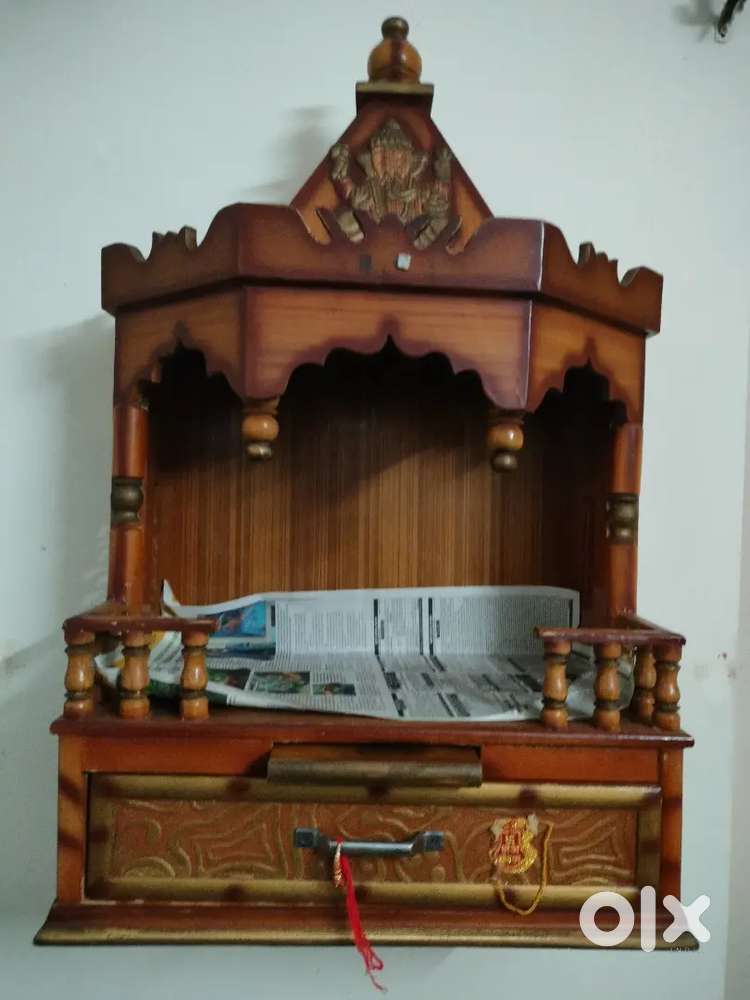 Wood Temple (Mandir) for house/businesses