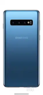 Samsung s10 8 128 gb  back glass kreak h ure sreen par green line rhi