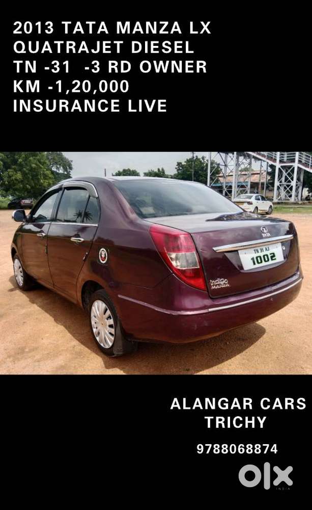 Tata Manza LX Quadrajet, 2013, Diesel