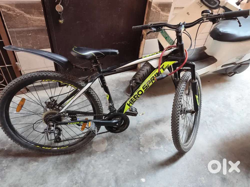 Hero Sprint: 21-Speed Gears, Dual Disc Brakes