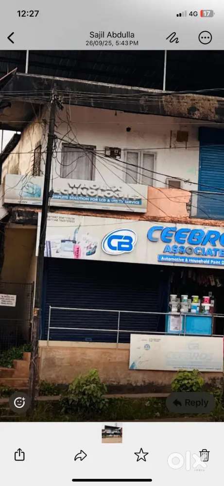 Up stair shop for rent