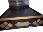 Big discount buy new double bed with box-5990/-किस्तों में भी मिलता है