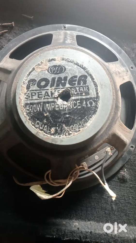 Speaker double 12 single speaker