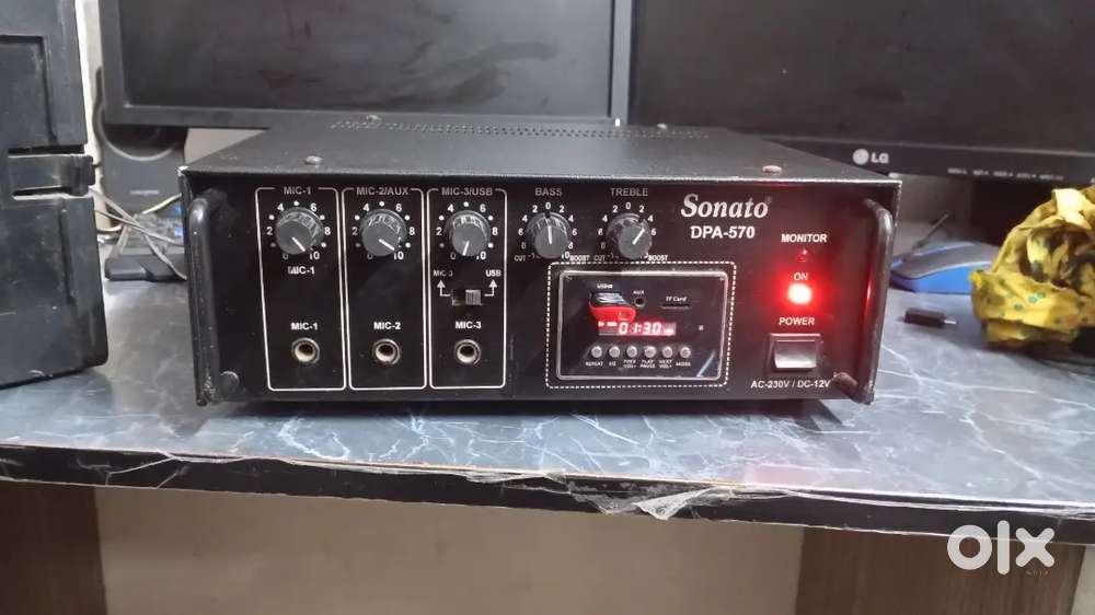 Sonata DPA-570 Amplifier 100% perfect Working Condition  With Remote