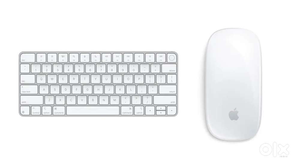 Apple keyboard and mouse