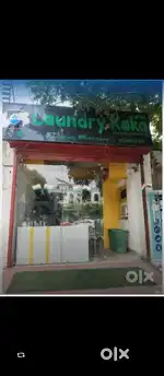 Delivery boy and shopkeeping