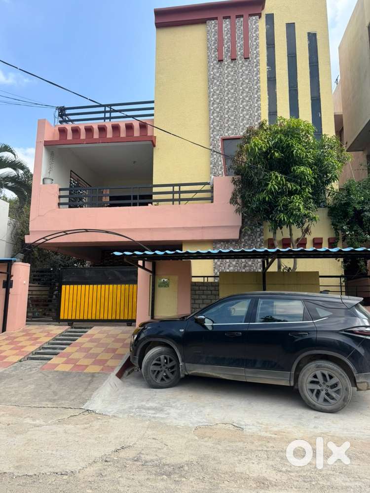 West facing 3BHK house for rent in Ameenpur PNR colony