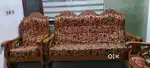 3 seater sofa, 1+1 setty and diwan cot for sale