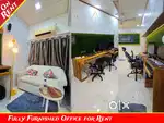 《 OFFICE ON RENT 》FULLY Furnished OFFICE for RENT with Attach WASHROOM