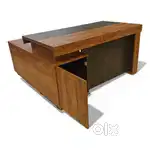 Stylish Executive L Shape Office Table With Side Storage