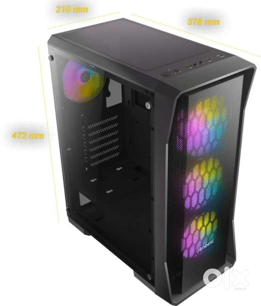 Gaming desktop-RGB cabinet
