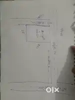 Comercial cum residential plot with 02 side  front on Road