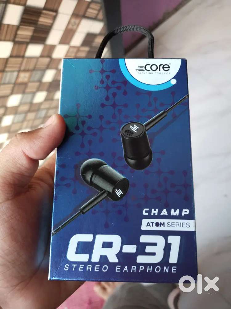 Core CR-31 Stereo audio earphones