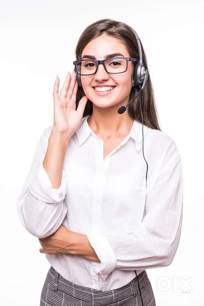 Female tele caller