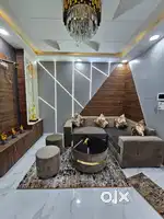 1 bhk builder flat with bike parking in Uttam Nagar loan available