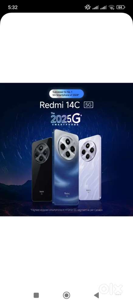 REDMI 14C 6/128GB
