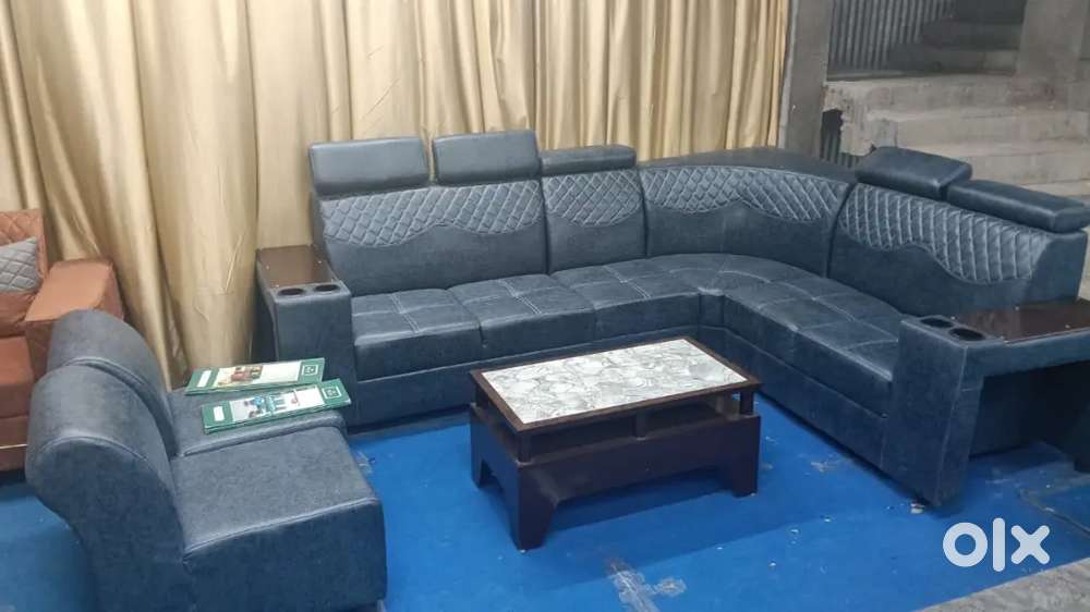 L shape Sofa with premium model available in Starf Furniture