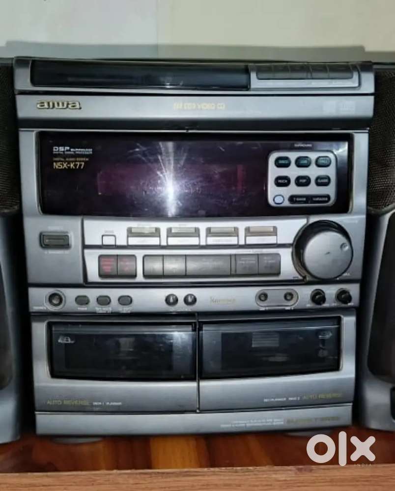 aiwa music system 100%working but only Bluetooth fm AUX