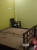 1 bhk for rent with double bed and coolar