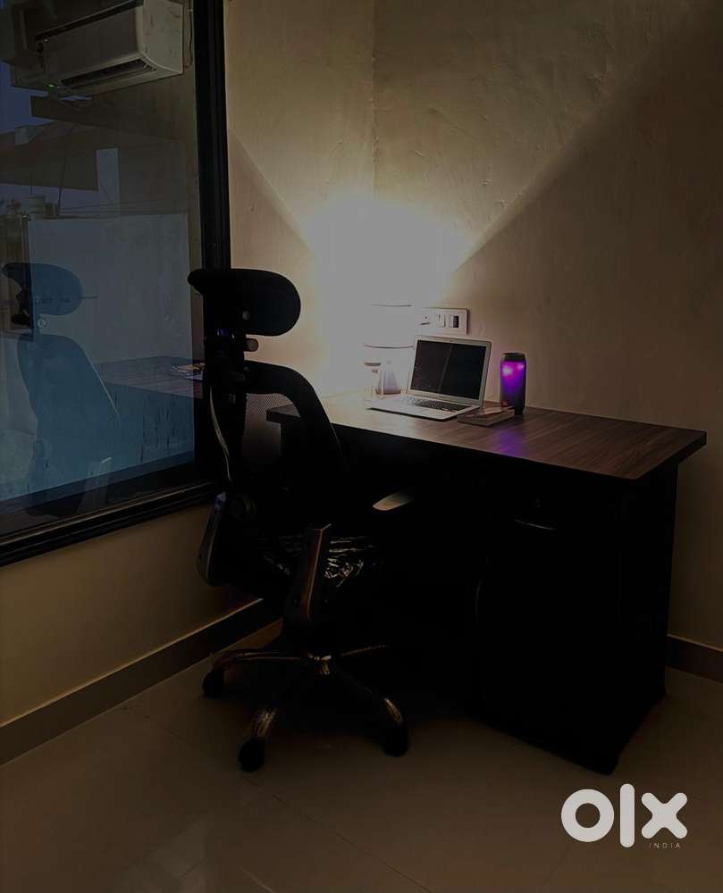 Office table and chairs