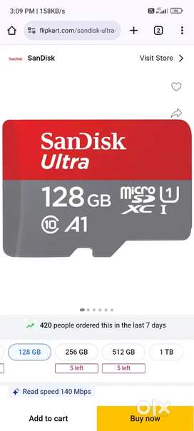 SanDisk ultra 128gb