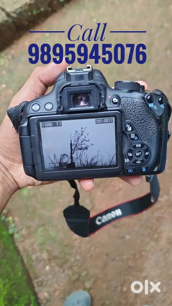 CANON 700Dwith 55-250mm &18-55mm  for sale