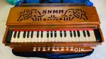 6 months old showroom condition special make 3,5 octave harmonium