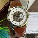 Tissot's automatic watch  open heart mechanism Glass back  NEW