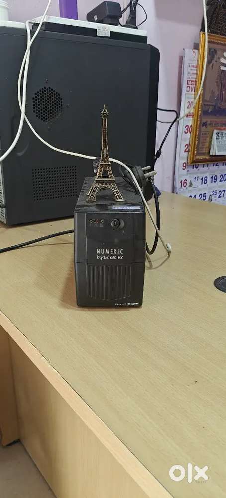 Computer cpu and battery