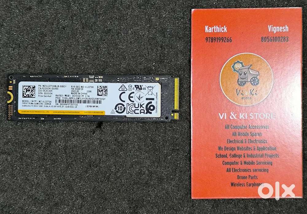 2TB GEN4 Samsung SSD