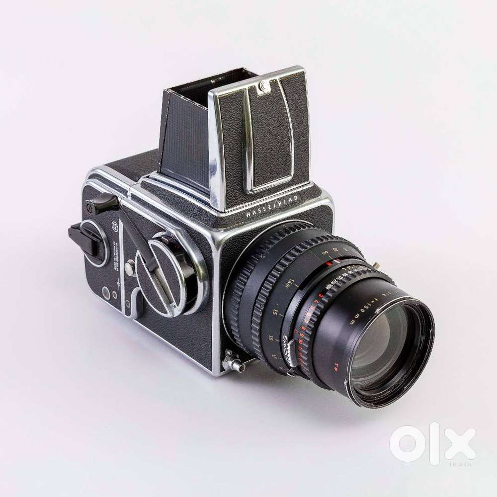 Hasselblad 500C/M, Digital Back, 3 Lenses and 2 extension tubes.